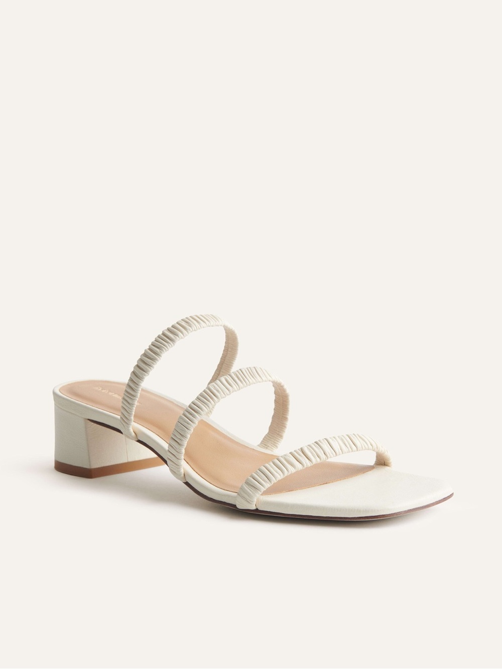 Reformation Assunta Strappy Block Heel
Mule Sz. 9